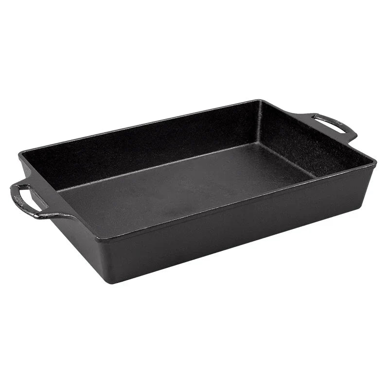9 x 13 Inch Seasoned Cast Iron Casserole