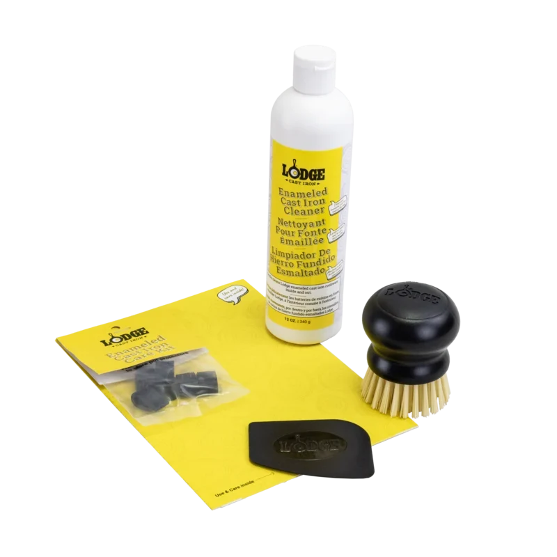 Enameled Cast Iron & Stoneware Care Kit