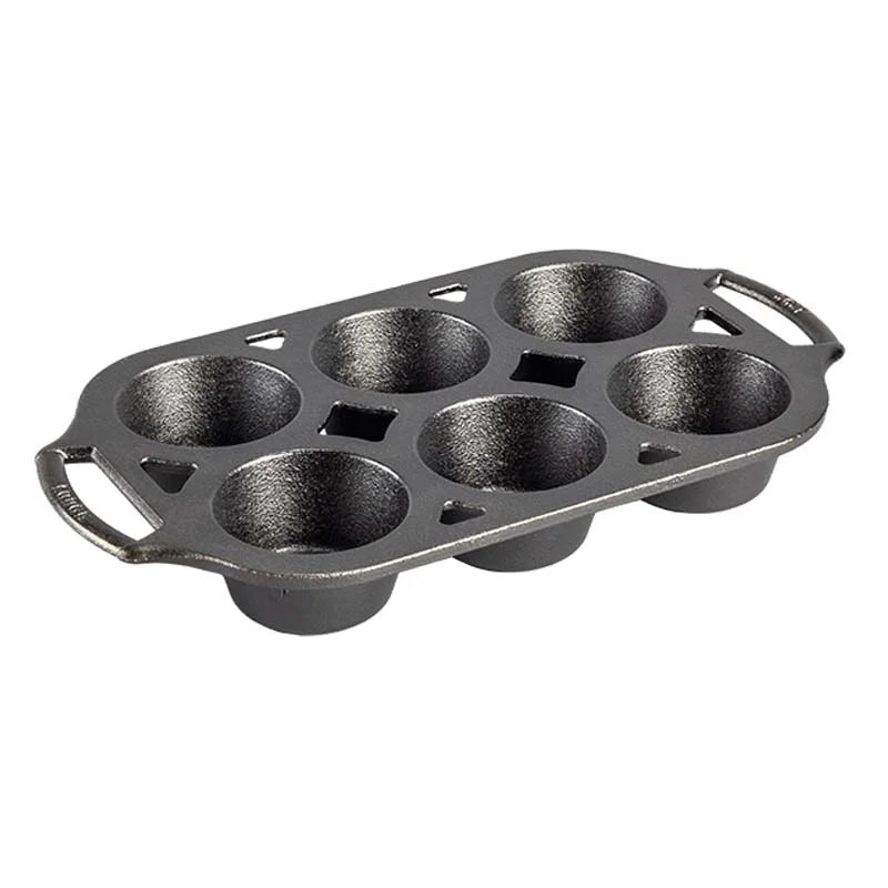 Seasoned Cast Iron Muffin Pan