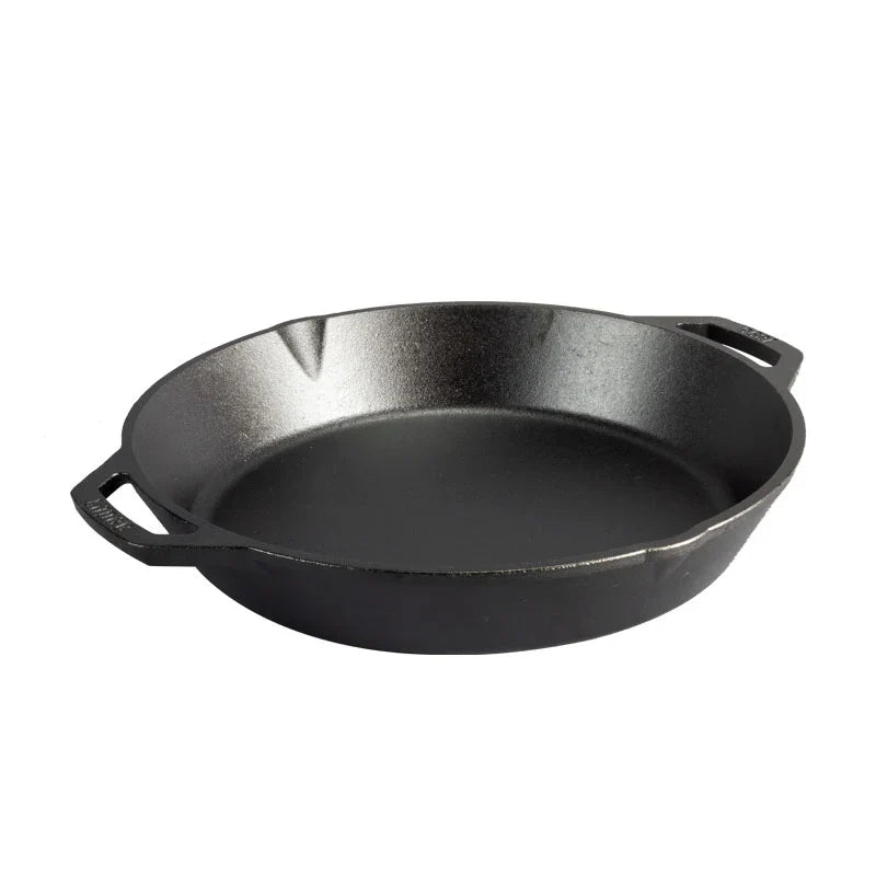 Cast Iron Dual-Handle Pan