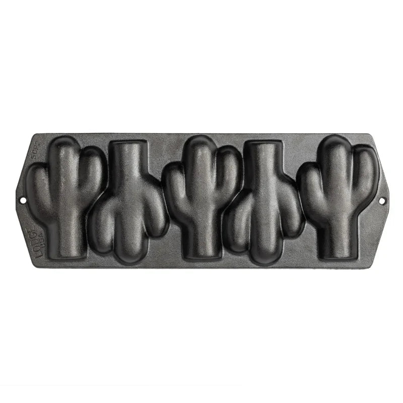 Seasoned Cast Iron Cactus Pan
