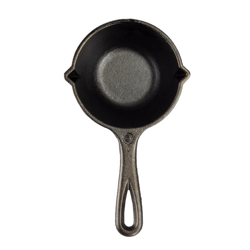 Cast Iron Melting Pot and Silicone Brush