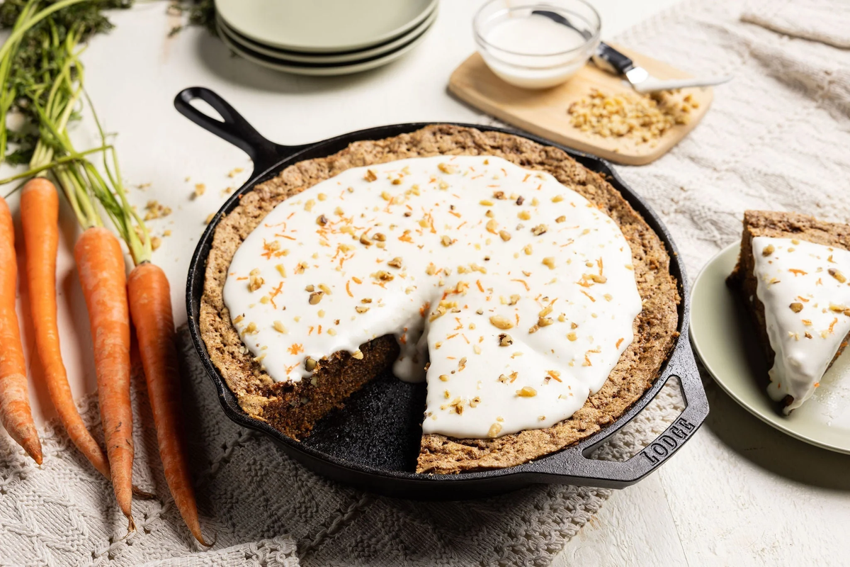 Skillet Carrot Cake
